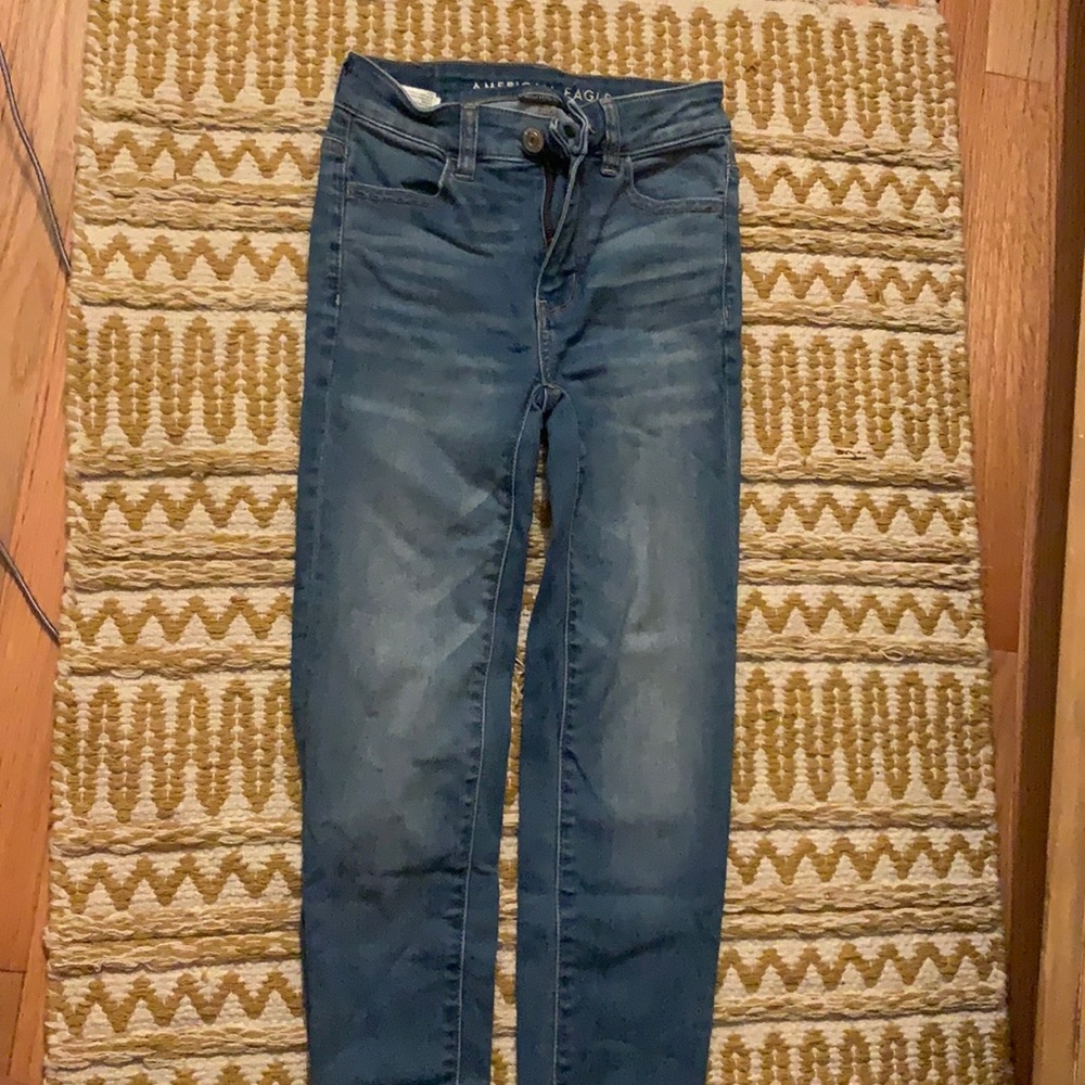 light blue jeans